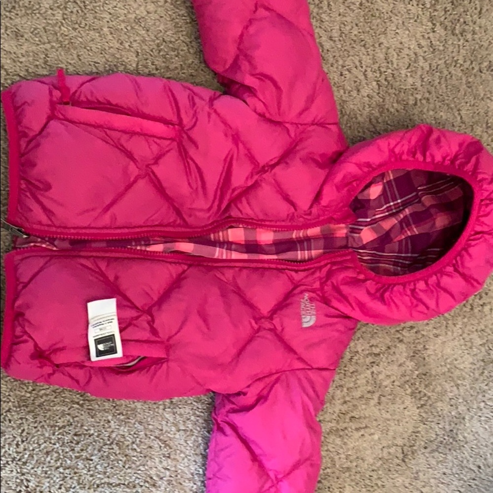 Reversible 4T north face coat